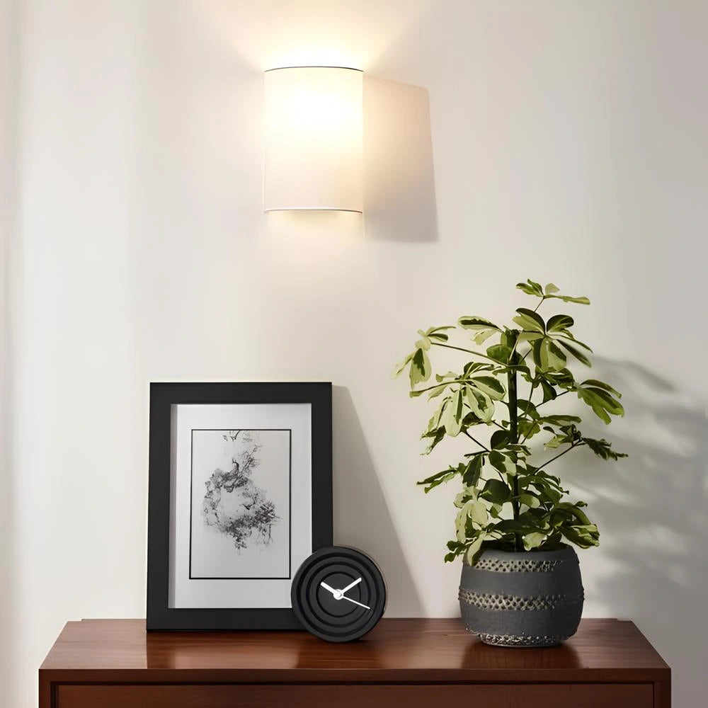 Linen Glow Wall Light – Dimmable Rechargeable LED Light with Remote Control and 13 Color Options 2