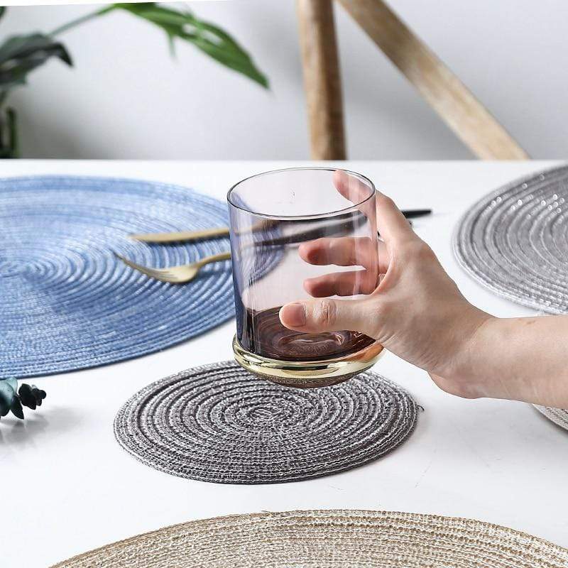 Linen Placemats Set - Stylish Table Mats for Easy Care & Protection 4