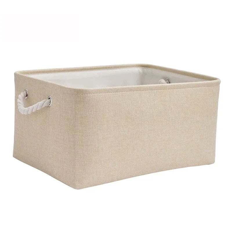 Linen Storage Basket - Eco-Friendly & Durable Organization Solution 7