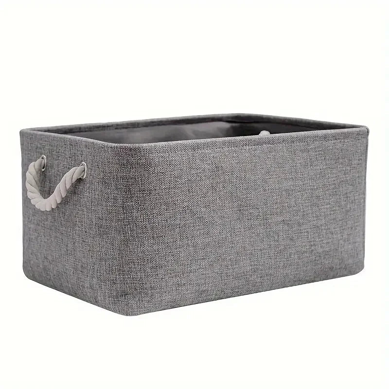Linen Storage Basket - Eco-Friendly & Durable Organization Solution 8