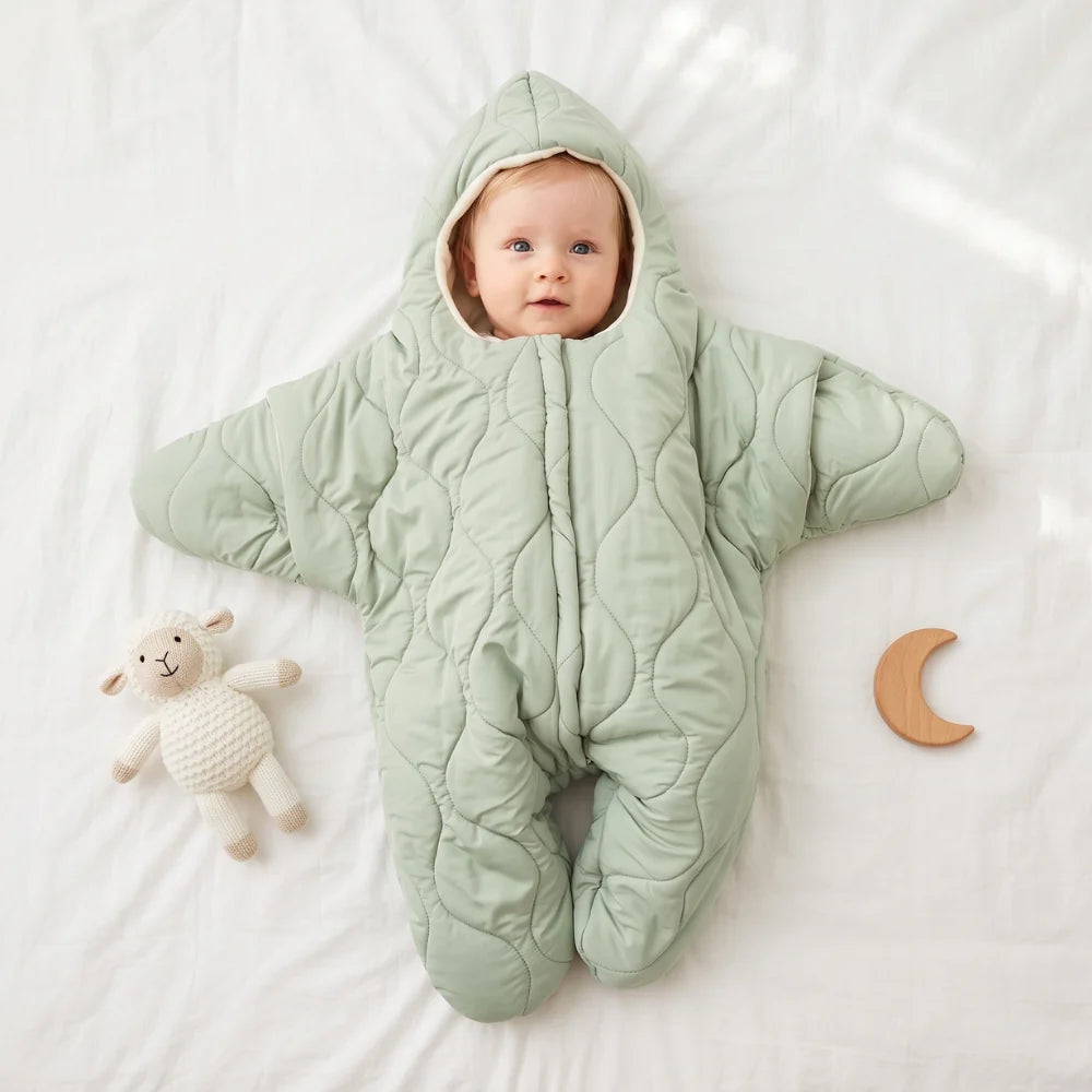Little Manta Baby Sleep Sack - Safe, Soft & Comfortable Infant Sleepwear 4