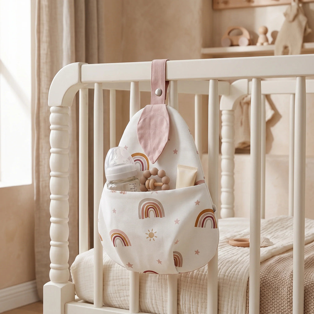Little Manta Stow Portable Diaper Caddy - Compact Organizer for Nursery Essentials 1