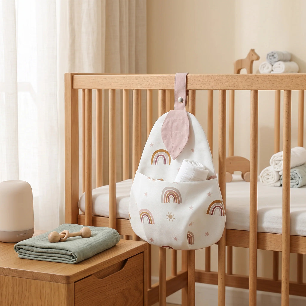 Little Manta Stow Portable Diaper Caddy - Compact Organizer for Nursery Essentials 4