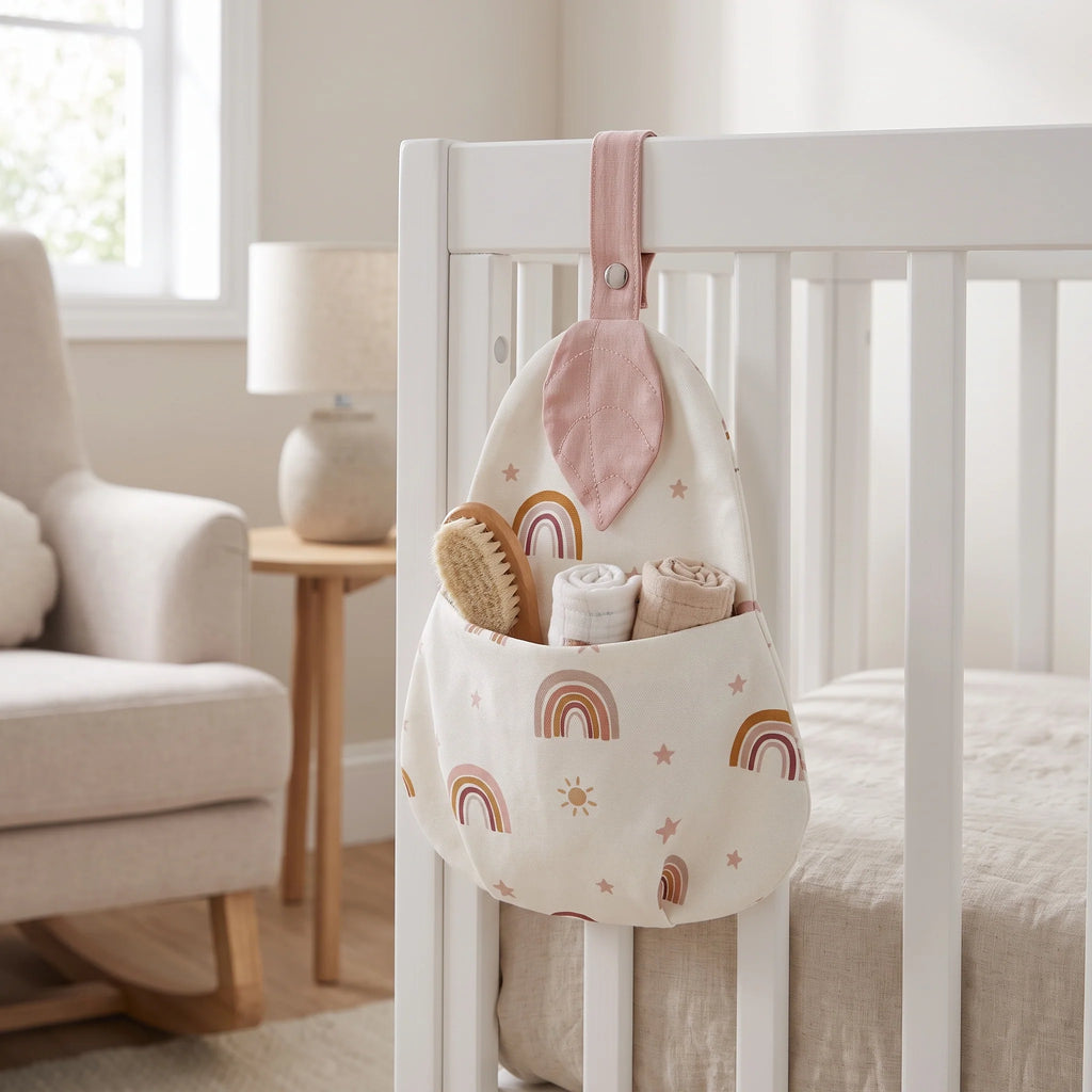 Little Manta Stow Portable Diaper Caddy - Compact Organizer for Nursery Essentials 8