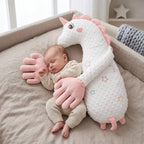 Little Manta Unicorn Soother - Soft Patting Design for Calming Babies 0