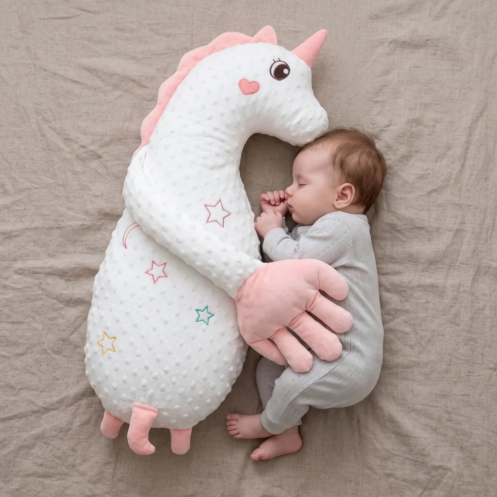 Little Manta Unicorn Soother - Soft Patting Design for Calming Babies 1