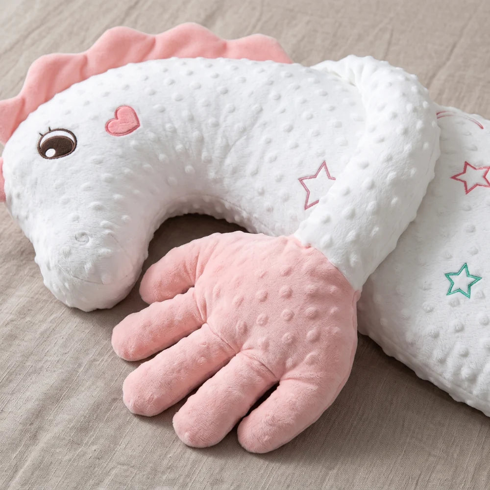 Little Manta Unicorn Soother - Soft Patting Design for Calming Babies 2