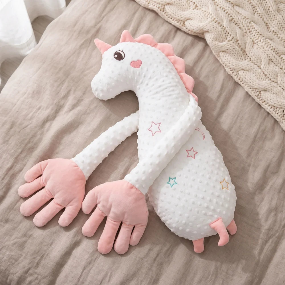 Little Manta Unicorn Soother - Soft Patting Design for Calming Babies 3
