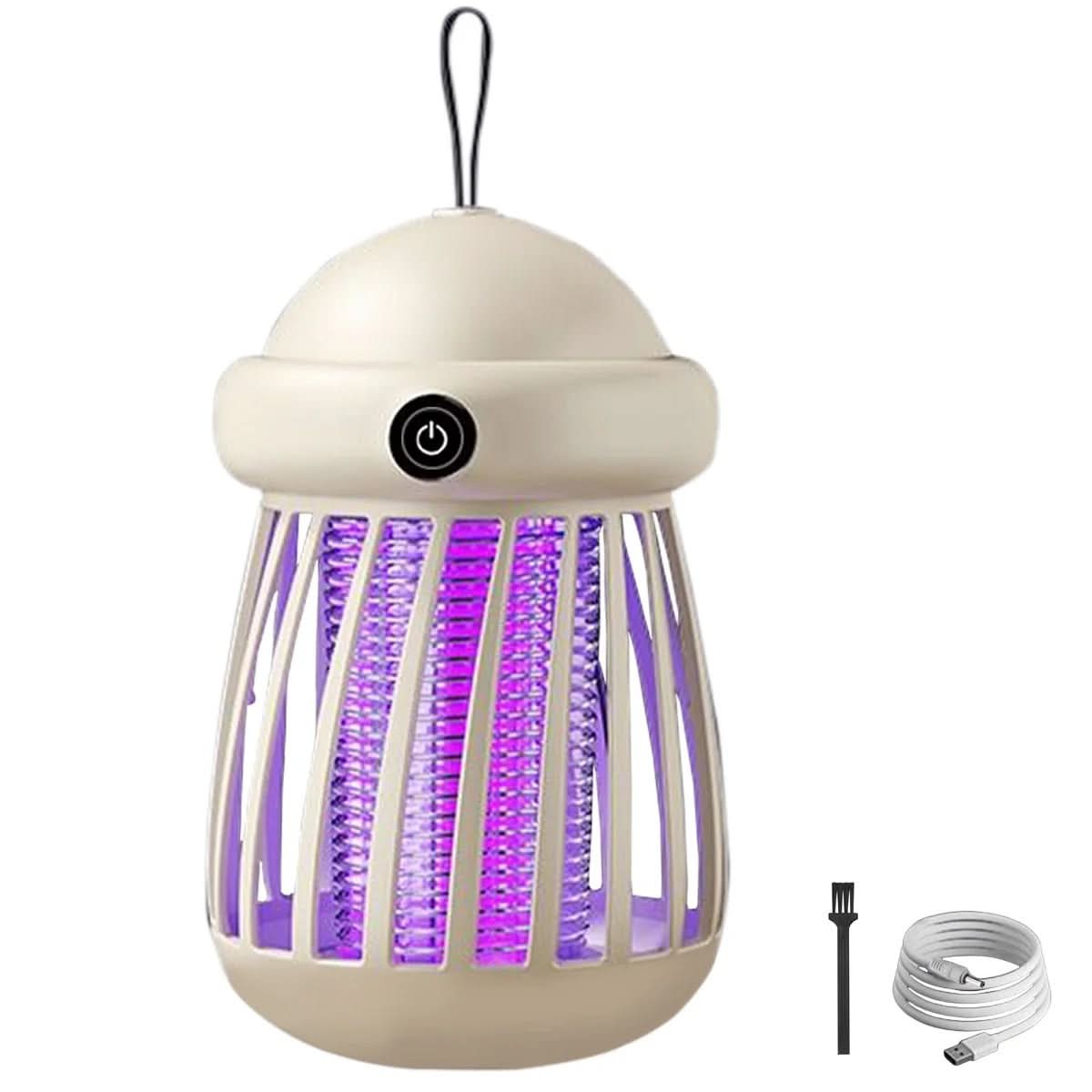 LumaGuard Rechargeable Bug Zapper - Silent UV Mosquito Killer Lamp 0