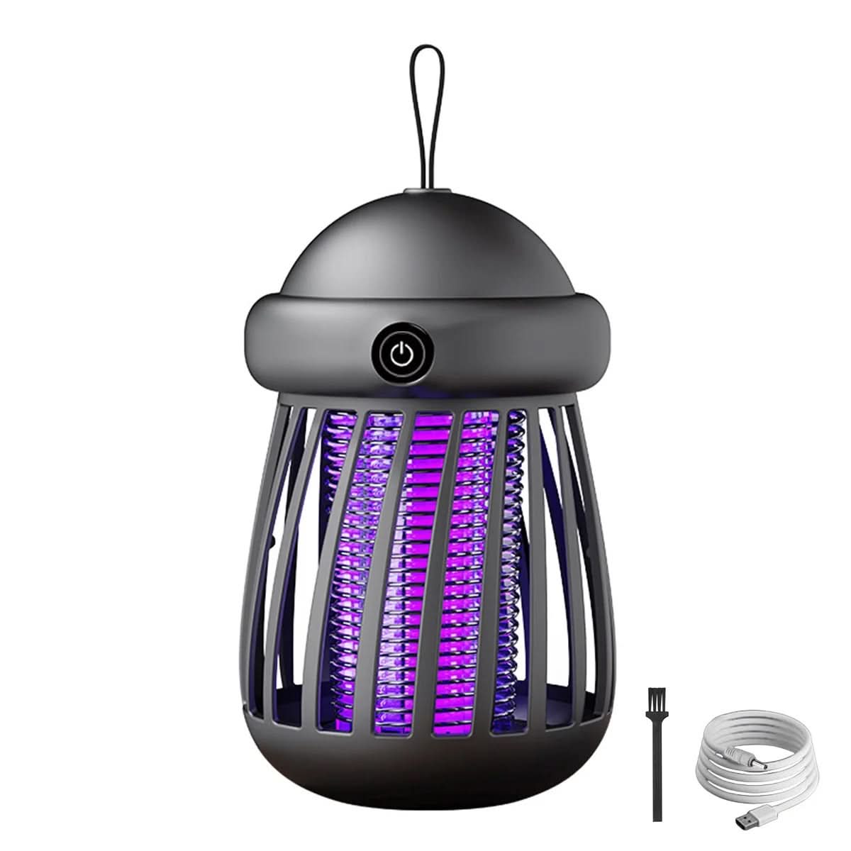 LumaGuard Rechargeable Bug Zapper - Silent UV Mosquito Killer Lamp 1