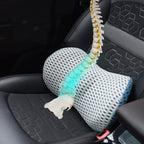Lumbar Support Pillow - Ergonomic Back Pain Relief for Chair & Car 4
