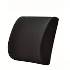 Lumbar Support Pillow - Ergonomic Memory Foam Back Support for Chair & Car 0