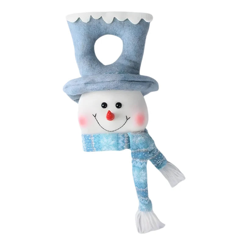 Luminous Snowman Decoration - Soft Plush with Integrated Lights 0