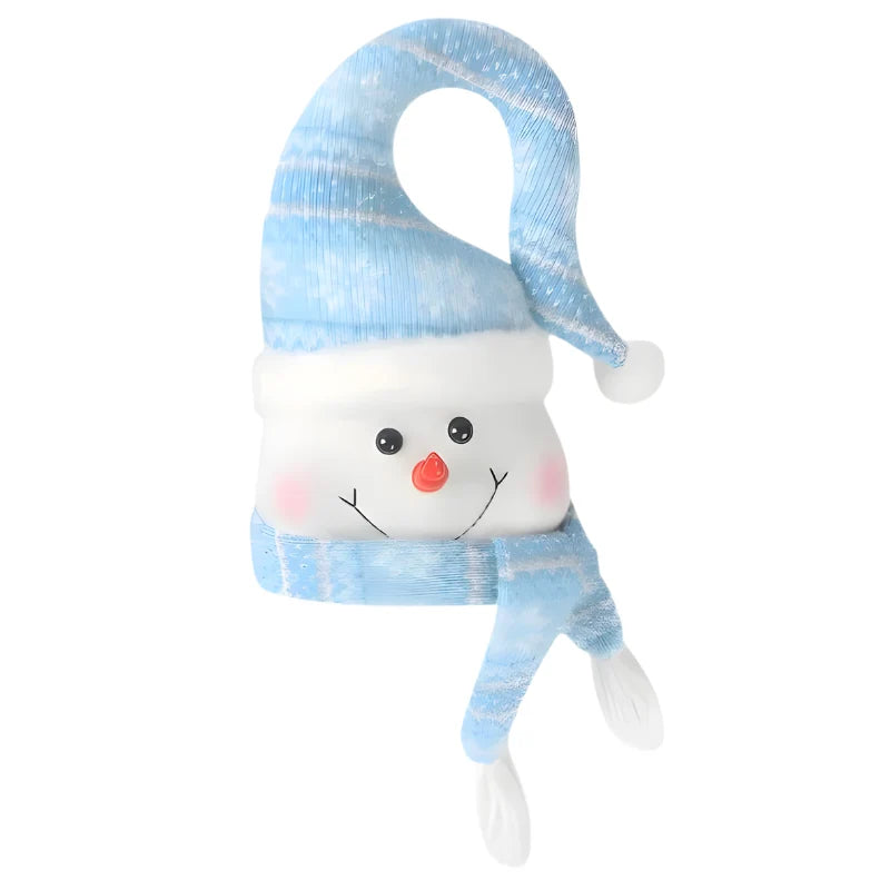 Luminous Snowman Decoration - Soft Plush with Integrated Lights 3
