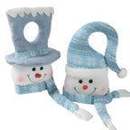 Luminous Snowman Decoration - Soft Plush with Integrated Lights 4