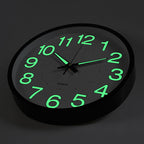 Luminous Wall Clock - Modern Decor with Easy Readability & Metal Frame 3