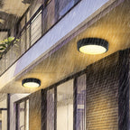 LunaShield LED Outdoor Ceiling Light - IP65 Weatherproof, Energy Efficient 12