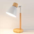 Macaroon Wood Table Lamp - Stylish Illumination for Bedroom & Desk 0