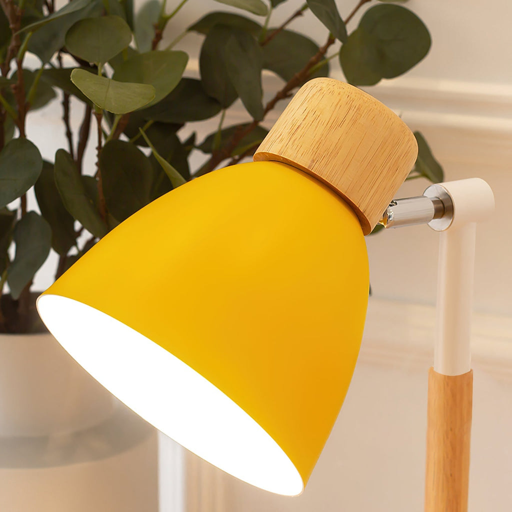 Macaroon Wood Table Lamp - Stylish Illumination for Bedroom & Desk 5
