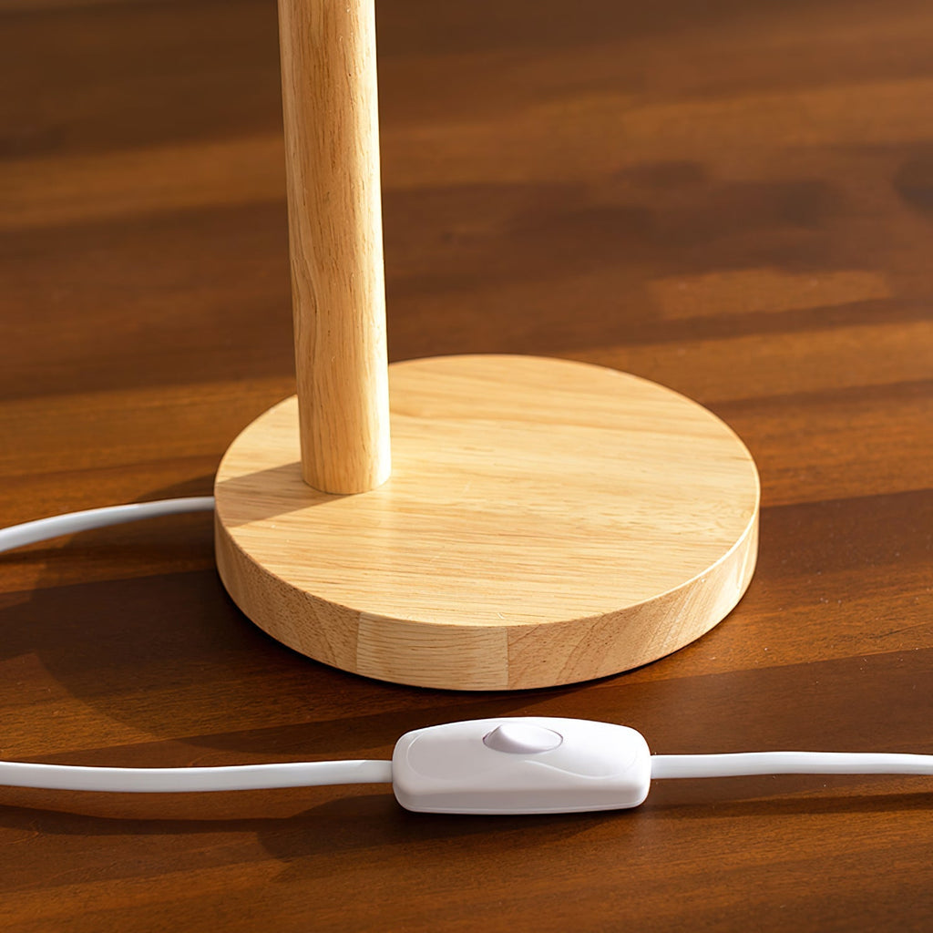 Macaroon Wood Table Lamp - Stylish Illumination for Bedroom & Desk 6