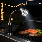 Magnetic BBQ Light with 360° Rotation and Bright White LEDs for Barbecue Grill Visibility 0