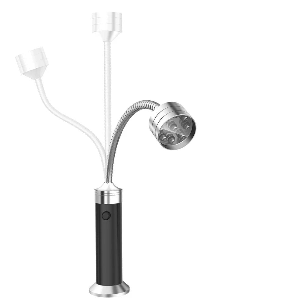 Magnetic BBQ Light with 360° Rotation and Bright White LEDs for Barbecue Grill Visibility 3