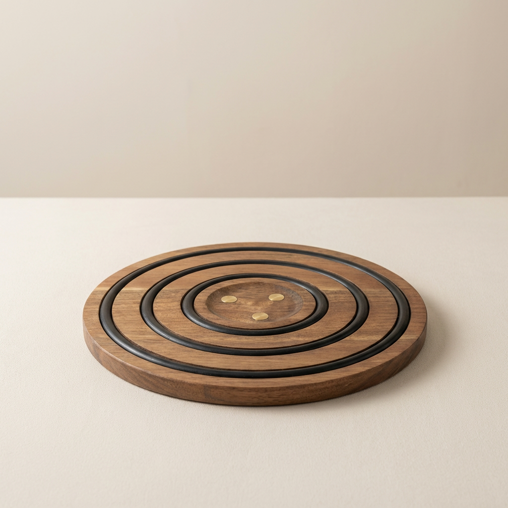 Magnetic Wood Trivet for Hot Dishes and Pans – Heat-Resistant Acacia with Non-Slip Grip for Safe Cookware Handling