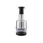 Manual Vegetable Chopper - Durable Stainless Steel, Easy to Clean, Safe Use 6