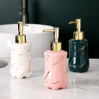 Marble Soap Dispenser - Elegant Design for Modern Bathrooms 3