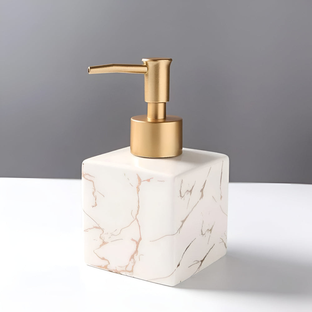 Marble Soap Dispenser - Stylish Hand Soap Dispenser for Kitchen & Bath 0