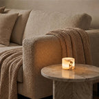 Marble Table Lamp - Rechargeable Cordless Design for Versatile Lighting 8