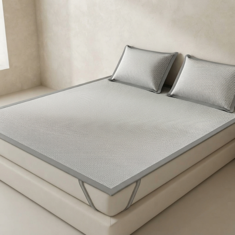 Mattress Protector Ice Silk Polyester Breathable Ice Silk 01