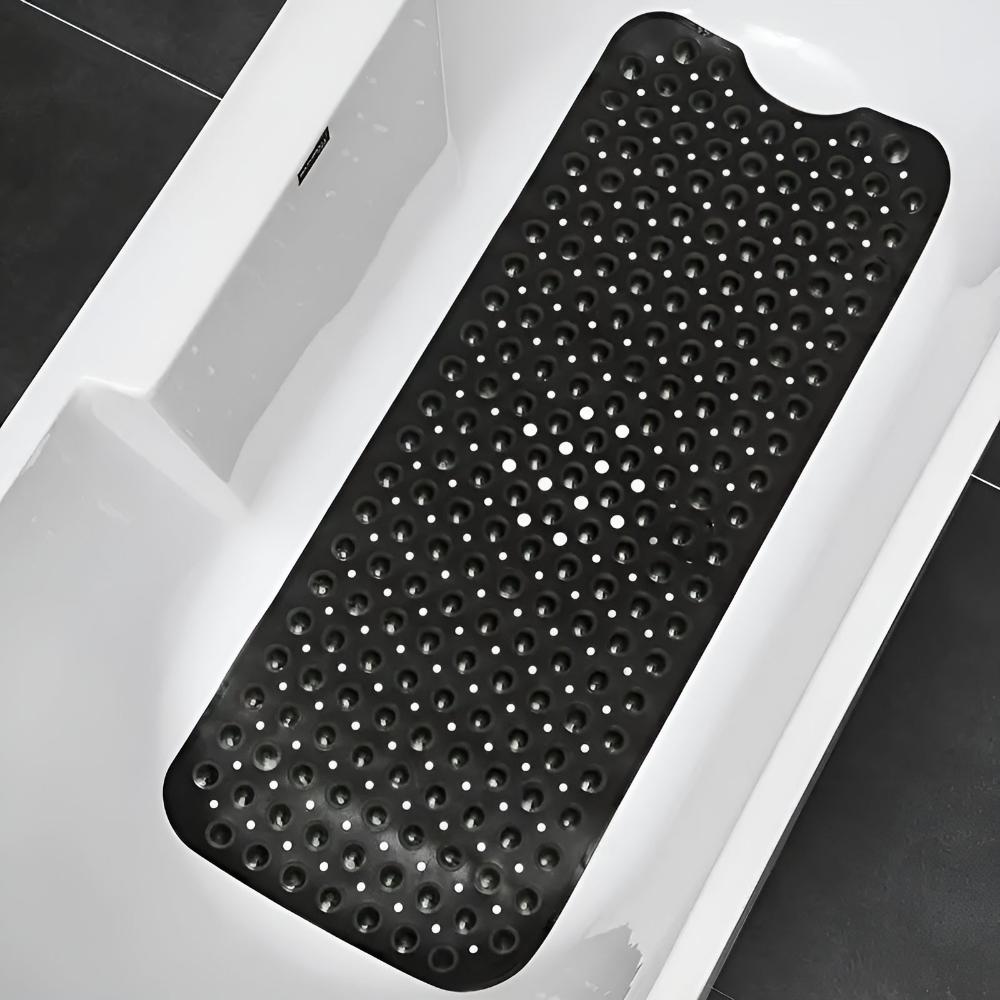 Max Grip Bathtub Mat - Non-Slip Safety with Quick Drain Design 0