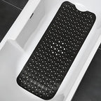 Max Grip Bathtub Mat - Non-Slip Safety with Quick Drain Design 0
