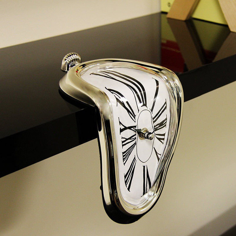 Melting Clock - Surreal Art Meets Functional Design 1