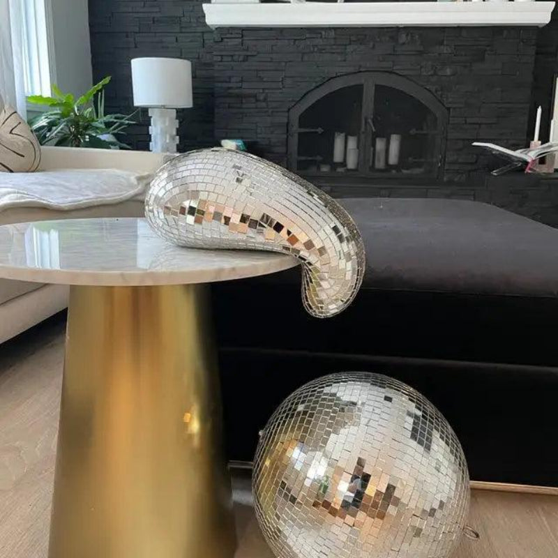 Melting Disco Ball Wall Decor - Unique Reflective Modern Wall Art 1