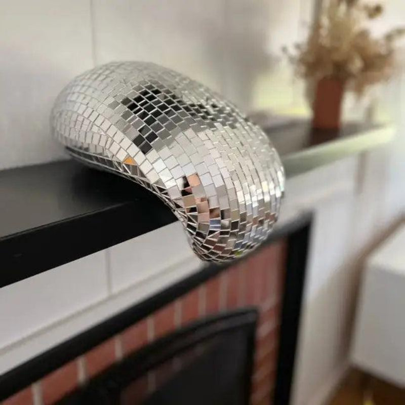 Melting Disco Ball Wall Decor - Unique Reflective Modern Wall Art 3