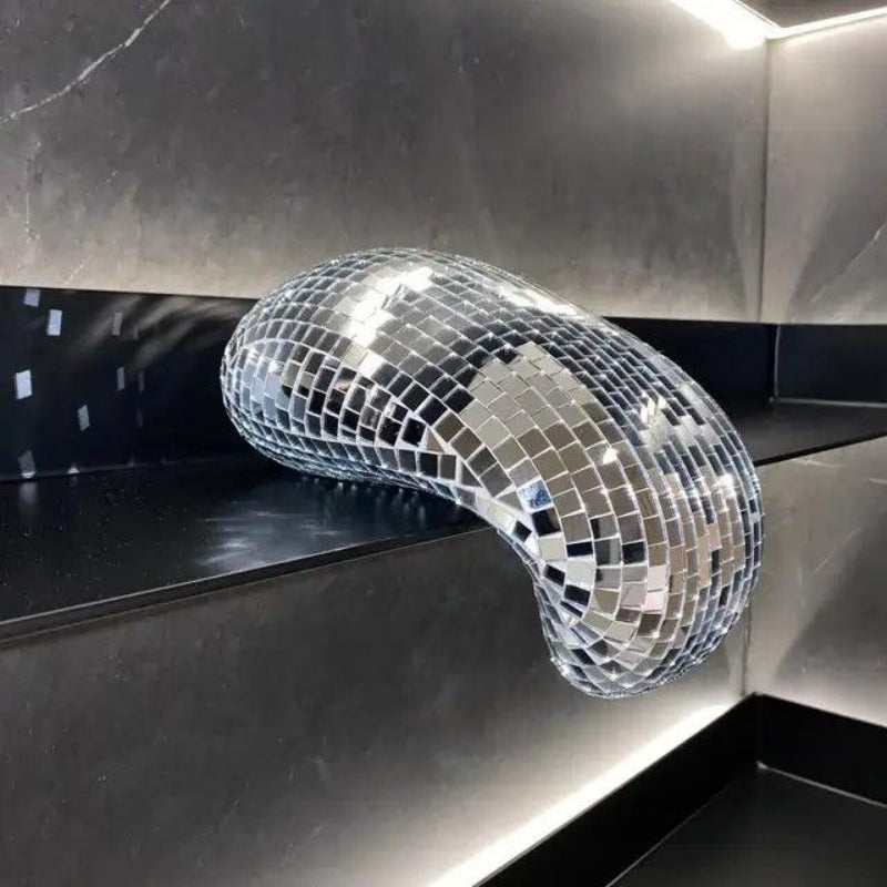 Melting Disco Ball Wall Decor - Unique Reflective Modern Wall Art 5