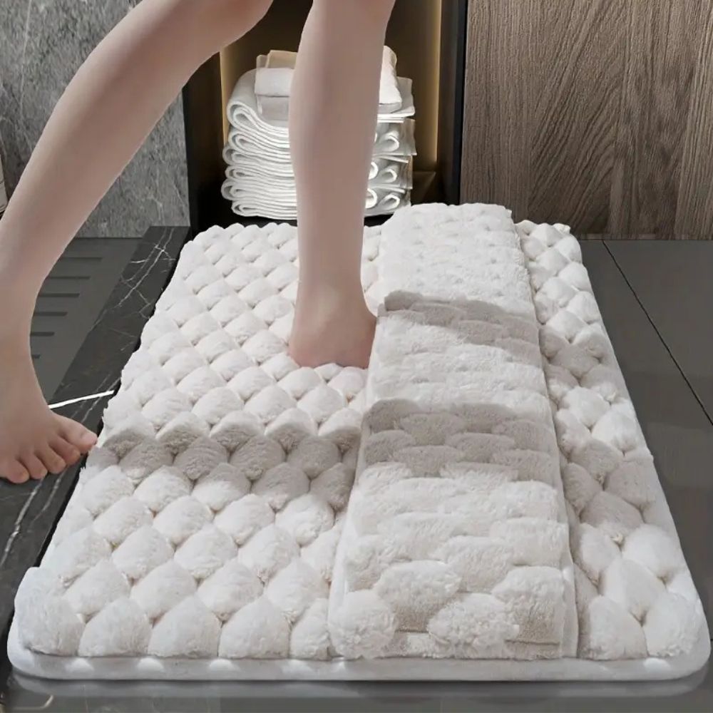 Memory Foam Bath Mat - Ultra-Soft, Non-Slip, Quick-Dry Comfort 1