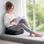 Memory Foam Seat Cushion - Tailbone Pressure Relief & Non-Slip Base 1