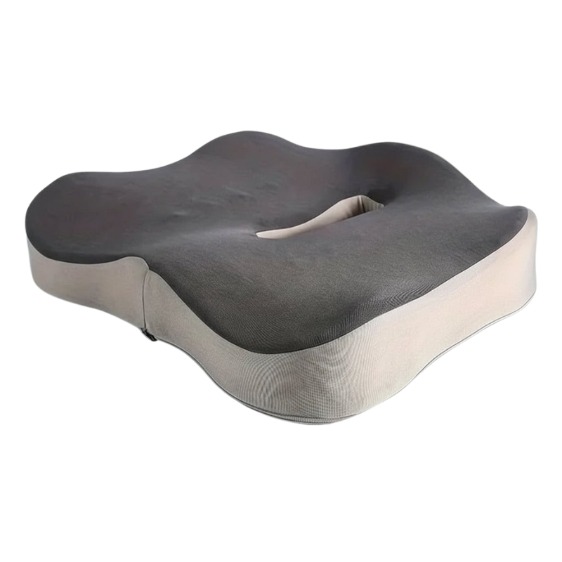 Memory Foam Seat Cushion Contoured Non Slip Washable Cover 02