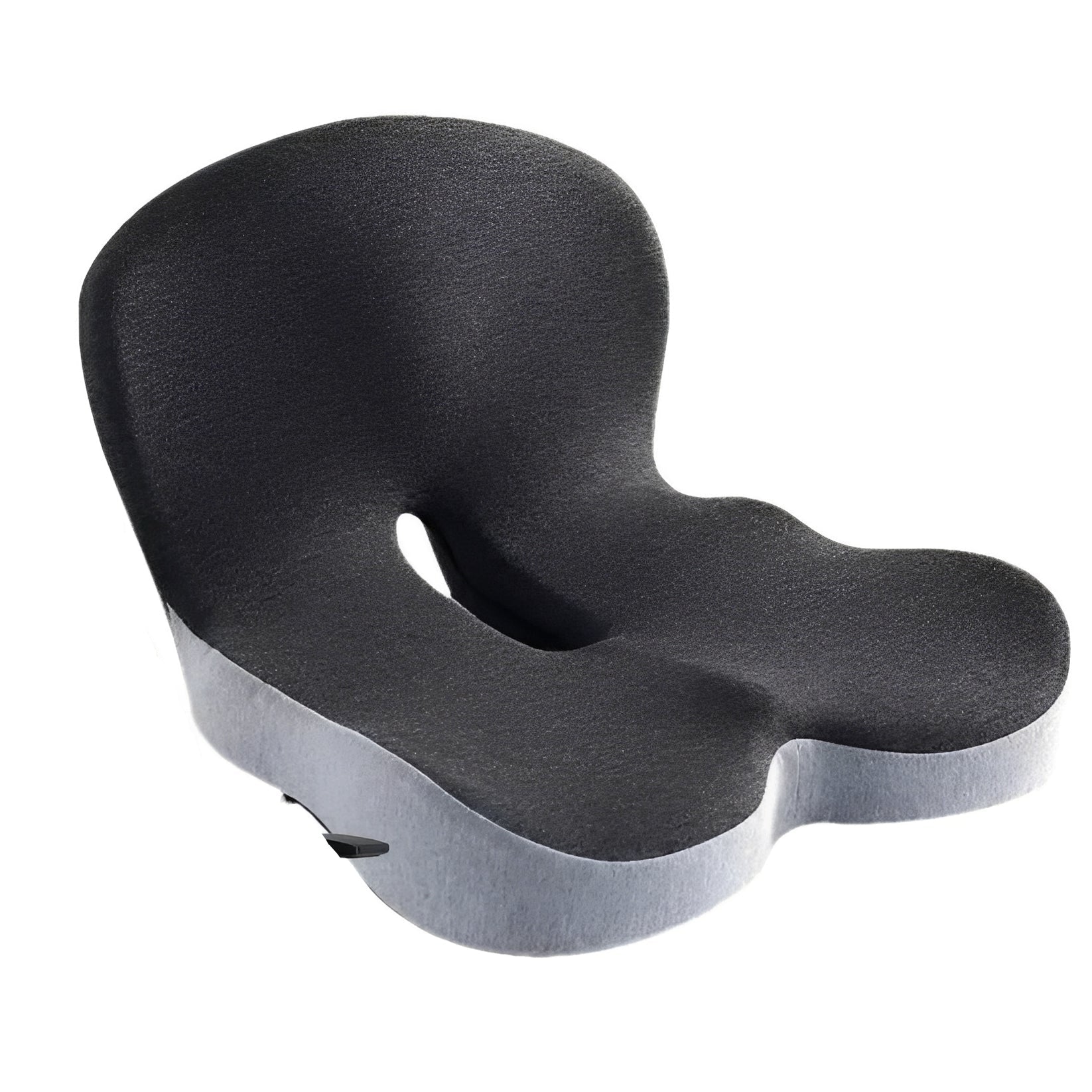 Memory Foam Seat Cushion with Lumbar Support and Airflow Design – Ergonomic Comfort for Office, Home, and Car 0