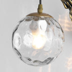 Mermaid Glass Globe Wall Sconce - Vintage Design for Warm Ambient Light 4