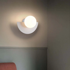 Metal Half Moon Wall Sconce - Modern LED Wall Lamp for Stylish Lighting 1