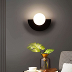Metal Half Moon Wall Sconce - Modern LED Wall Lamp for Stylish Lighting 3