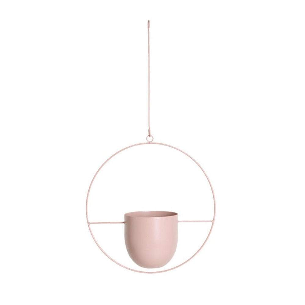 Metal Hanging Plant Holder - Durable Wall Hanging Planters for Indoor & Outdoor Use 6