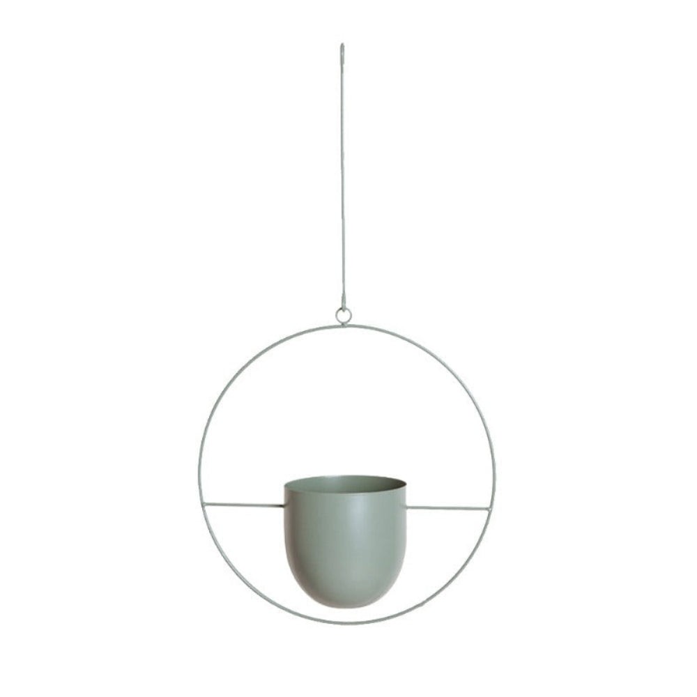 Metal Hanging Plant Holder - Durable Wall Hanging Planters for Indoor & Outdoor Use 7
