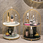Metal Vanity Shelf - Sleek Storage for Cosmetics & Accessories 2
