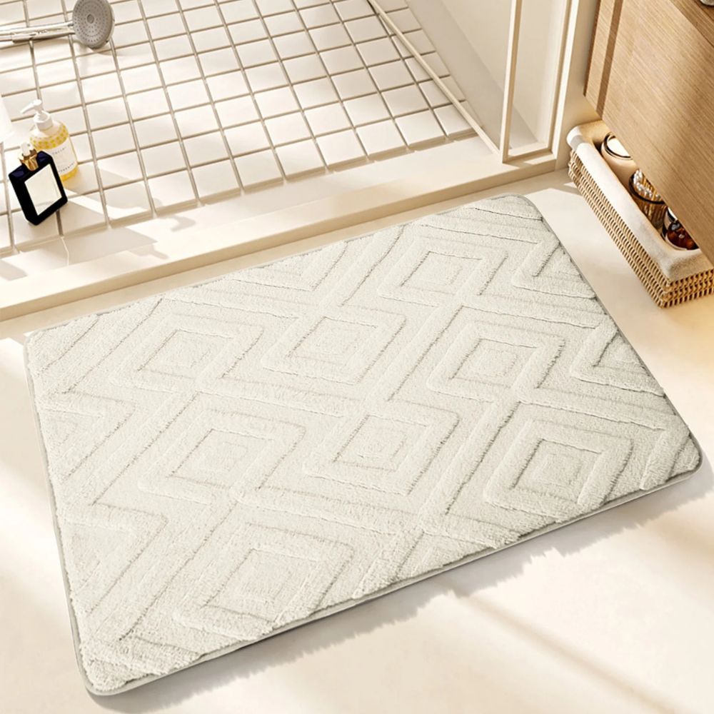 Microfiber Bath Mat - Non-Slip, Ultra-Soft Comfort & Modern Design 7