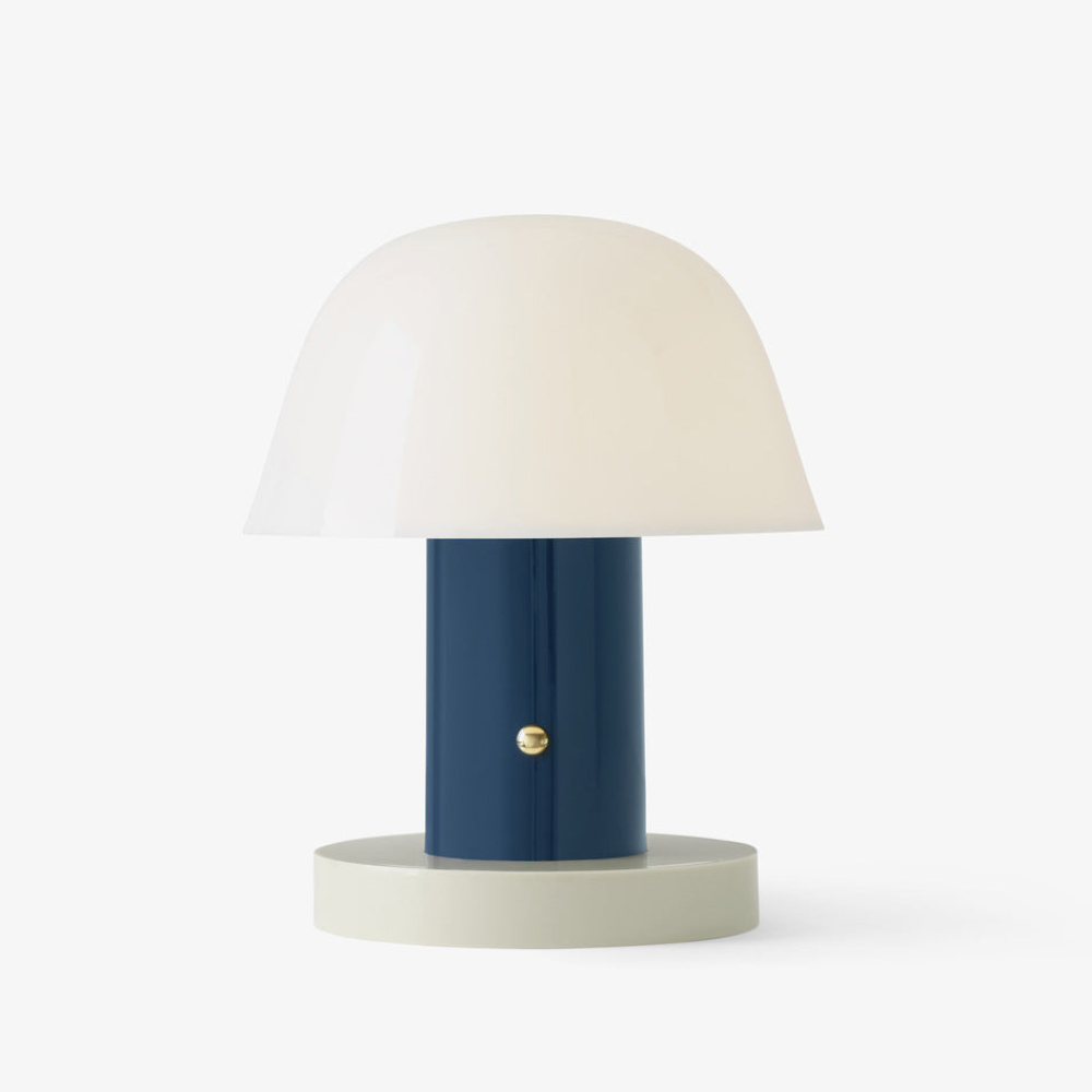 Mid Century LED Table Lamp with Touch Dimmer and USB Port – Modern Bedside or Desk Lamp for Stylish Home Lighting 0